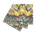Icelandic Poppies Gold Paper Cocktail Napkins (Pack of 25) Paper Cocktail Napkin - rockflowerpaper