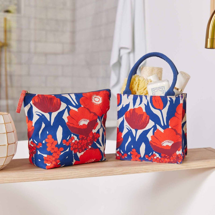 Icelandic Poppies Large Relaxed Pouch Pouch - rockflowerpaper
