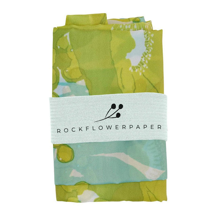 Icelandic Poppies Ocean blu Reusable Shopping Bag Reusable Shopping Bag - rockflowerpaper