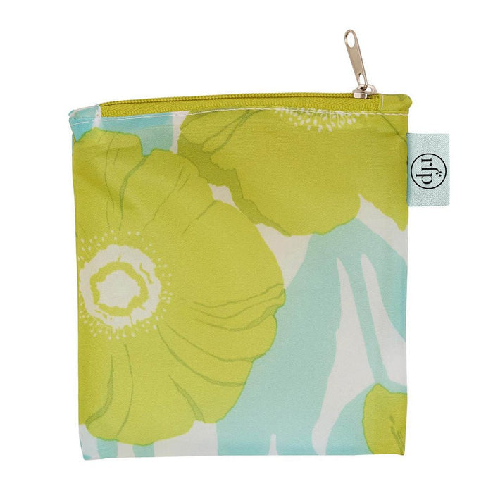 Icelandic Poppies Ocean blu Reusable Shopping Bag Reusable Shopping Bag - rockflowerpaper