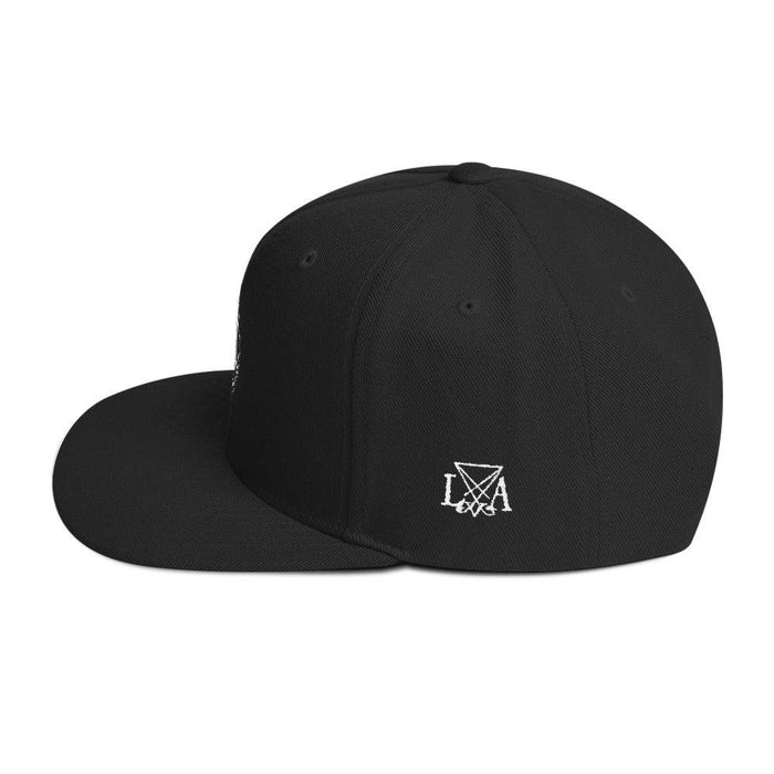 Infernal Baphomet Snapback Hat - The Luciferian Apotheca