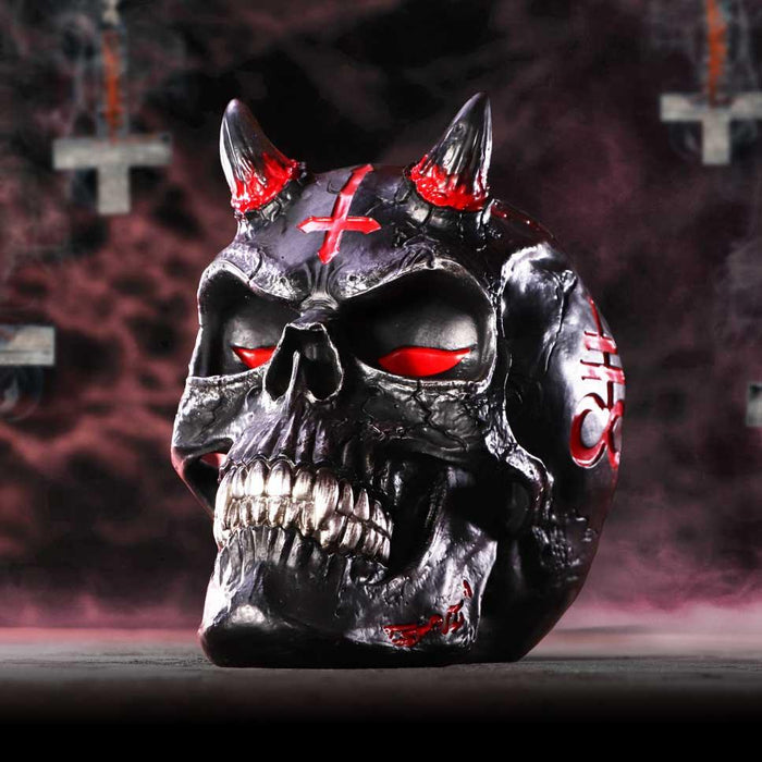 Demonic Horned Skull
