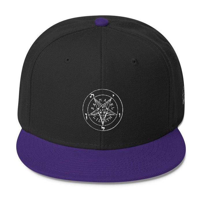Infernal Union Wool Blend Snapback - The Luciferian Apotheca