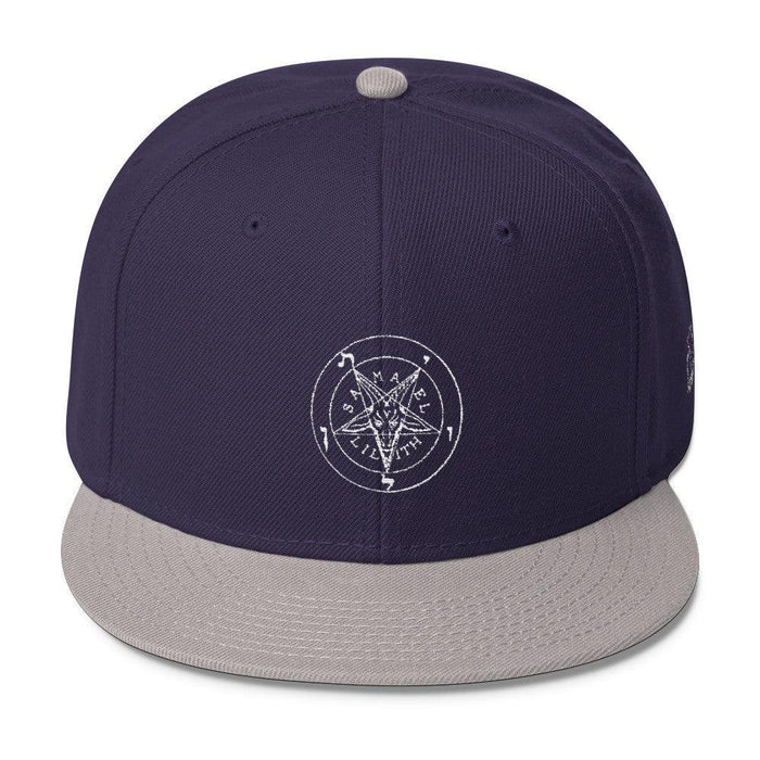 Infernal Union Wool Blend Snapback - The Luciferian Apotheca