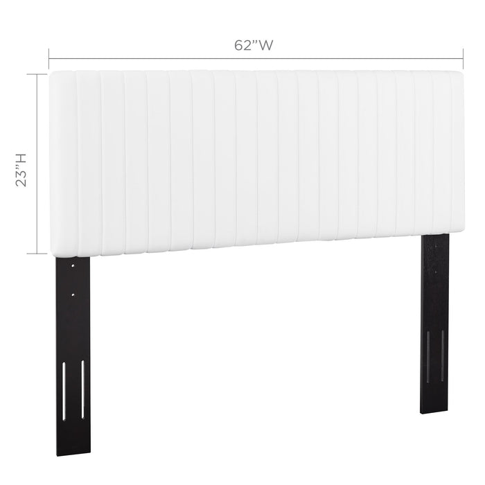 Keira Faux Leather Full / Queen Headboard