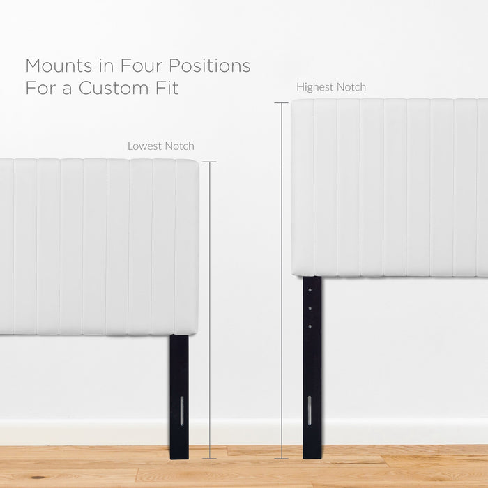 Keira Faux Leather Twin Headboard