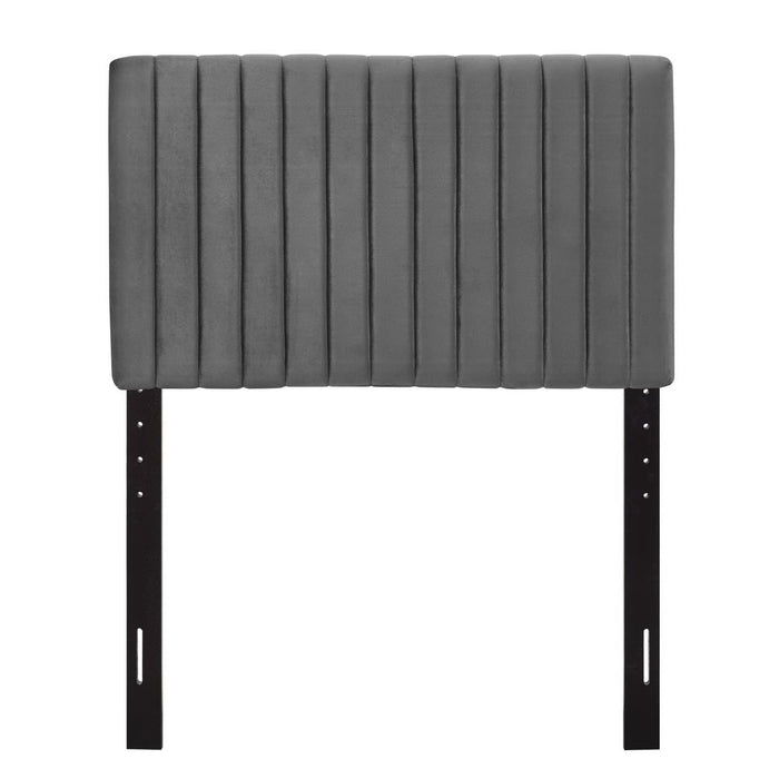 Keira Performance Velvet Twin Headboard
