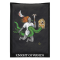 Knight of Wands SAMAEL Luciferian Tarot Tapestries - The Luciferian Apotheca