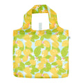 Lemon Blossoms blu Reusable Shopping Bag Reusable Shopping Bag - rockflowerpaper