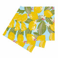 Lemon Blossoms Paper Cocktail Napkins (Pack of 25) Paper Cocktail Napkin - rockflowerpaper