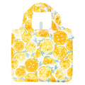 Lemon Slices blu Reusable Shopping Bag Reusable Shopping Bag - Rockflowerpaper