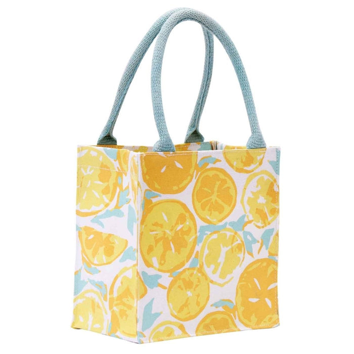 Lemon Slices Reusable Itsy Bitsy Gift Bag Gift Bag - rockflowerpaper