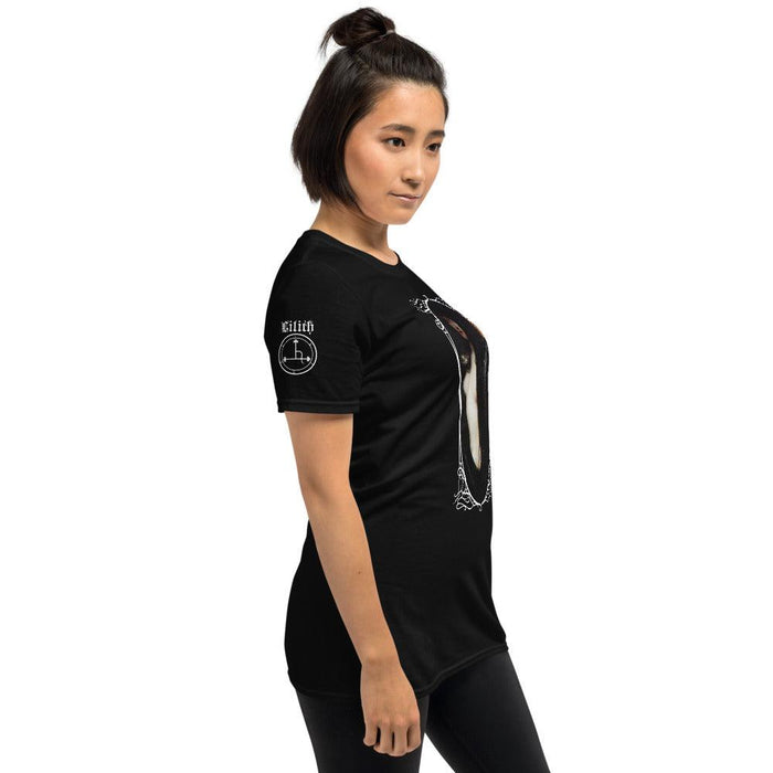 Lilith Queen of Demons Short-Sleeve Unisex T-Shirt - The Luciferian Apotheca
