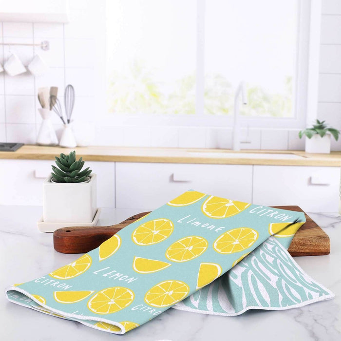 Limone Eco Kitchen Tea Towel Tea Towel - rockflowerpaper