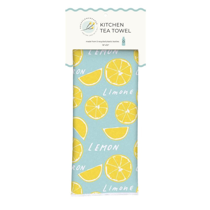 Limone Eco Kitchen Tea Towel Tea Towel - rockflowerpaper