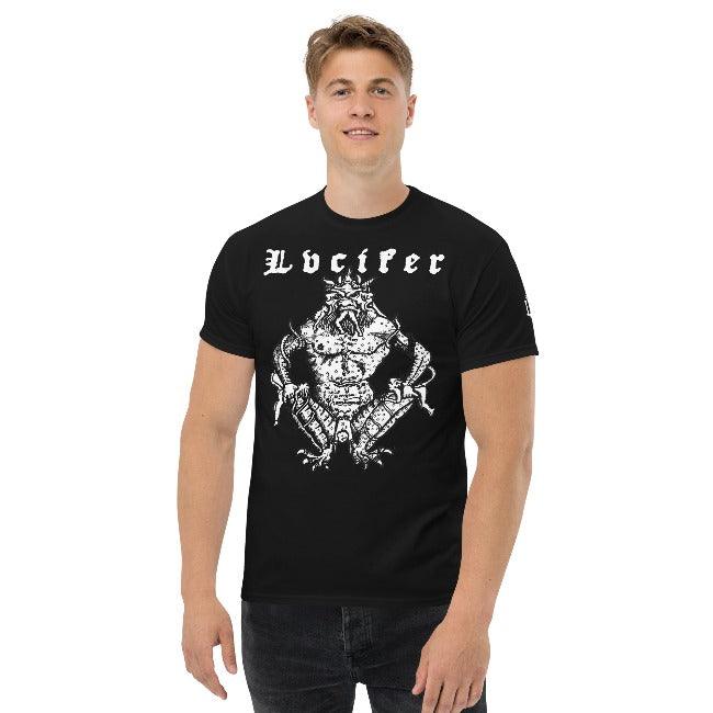 Lucifer Devouring Souls in Hell Unisex T-Shirt - The Luciferian Apotheca