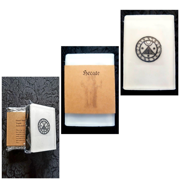 Ritual Bar Soaps with Bathing & Cleansing Invocation - The Luciferian Apotheca