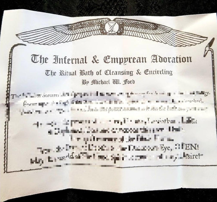 Ritual Bar Soaps with Bathing & Cleansing Invocation - The Luciferian Apotheca