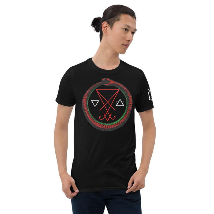 Luciferian Ouroboros Short-Sleeve Unisex T-Shirt - The Luciferian Apotheca