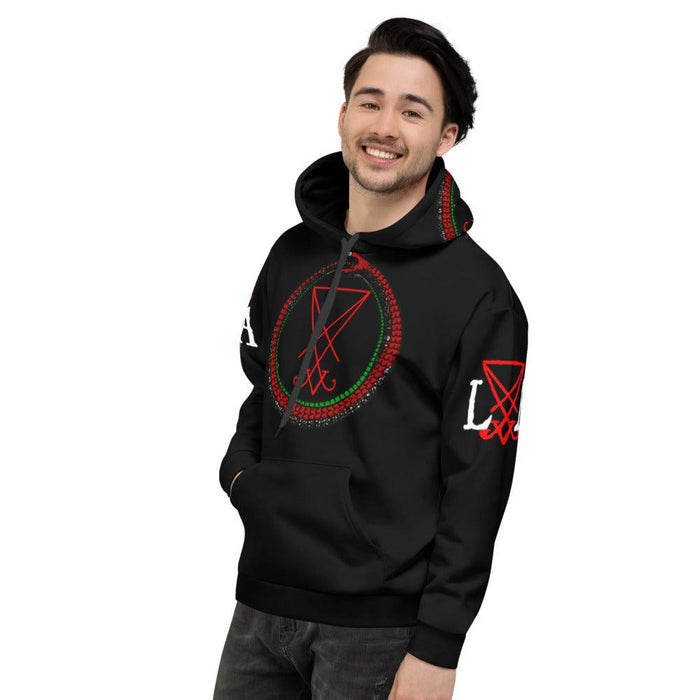 Luciferian Ouroboros Unisex Hoodie - The Luciferian Apotheca