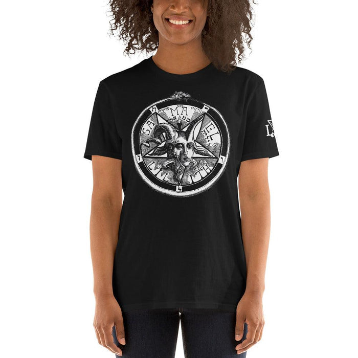 Luciferian T-Shirt Sigil of Infernal Union (Bible of the Adversary) - The Luciferian Apotheca
