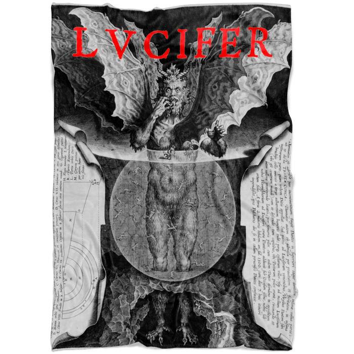 LVCIFER Fleece Blanket