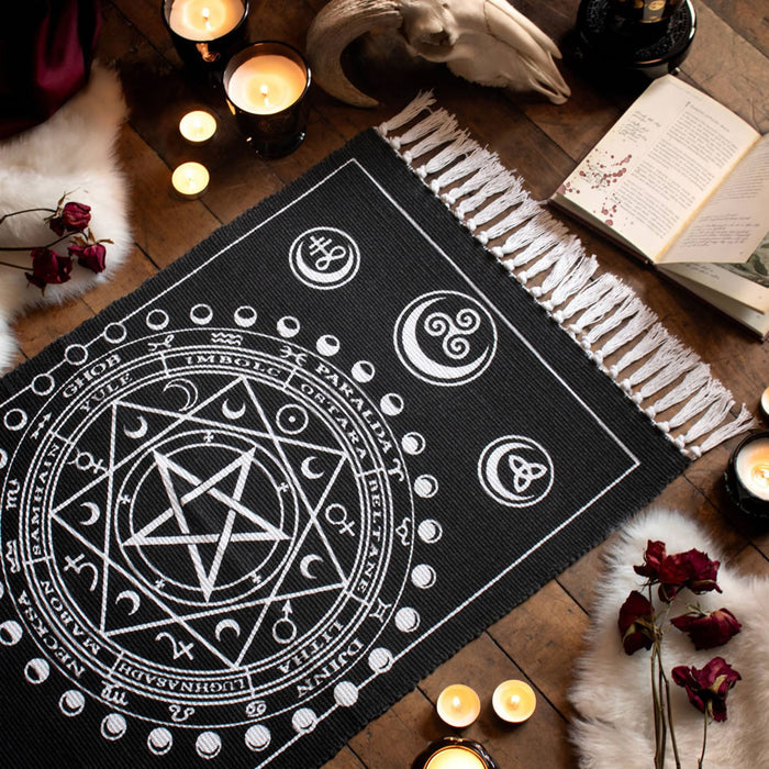 Magick Ritual Circle Carpet Rug