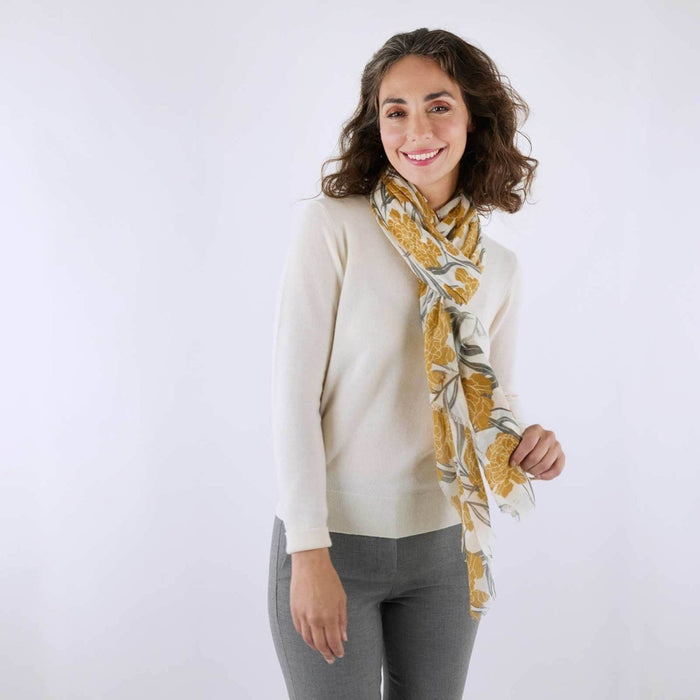 Marigold Featherweight Scarf Scarf - rockflowerpaper