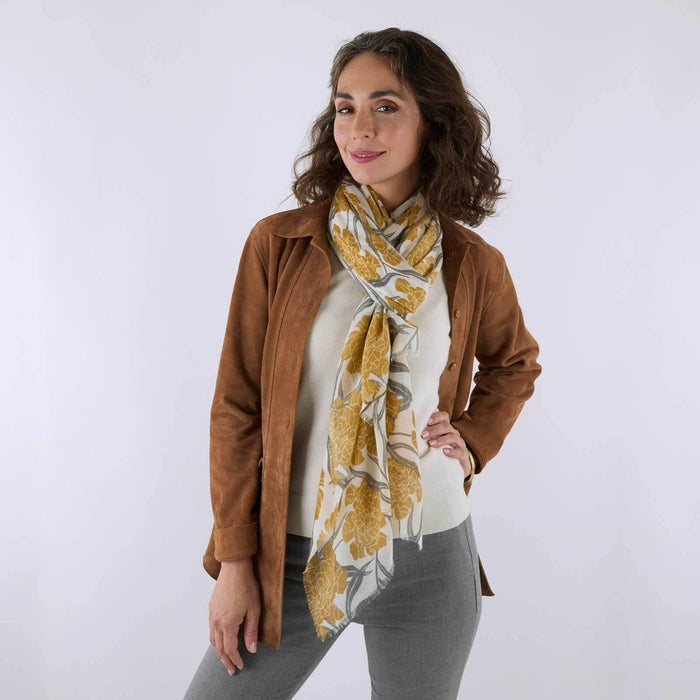 Marigold Featherweight Scarf Scarf - rockflowerpaper