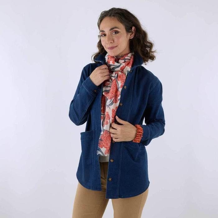 Marigold Orange Featherweight Scarf Scarf - rockflowerpaper
