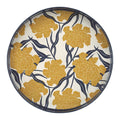 Marigold Round Laquer Serving Tray Tray - rockflowerpaper