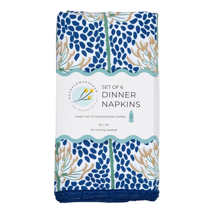 Meadow Eco Dinner Napkin (Set of 6) Dinner Napkin - Rockflowerpaper