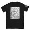 Medieval Lucifer and Satan before Hell Short sleeve t-shirt - The Luciferian Apotheca