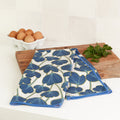 Modern Poppy Eco Kitchen Tea Towel