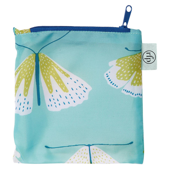 Moths blu Reusable Shopping Bag Reusable Shopping Bag - rockflowerpaper
