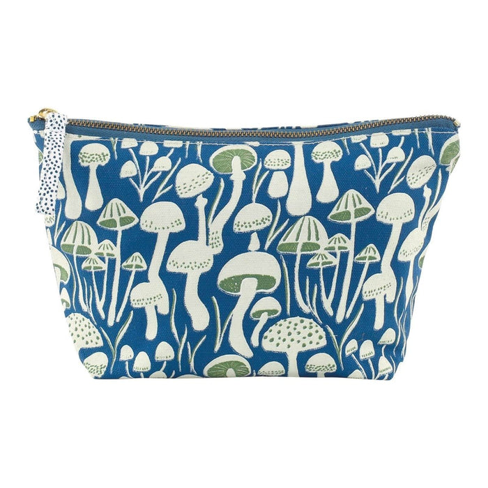 Mushrooms Medium Canvas Pouch Pouch - rockflowerpaper