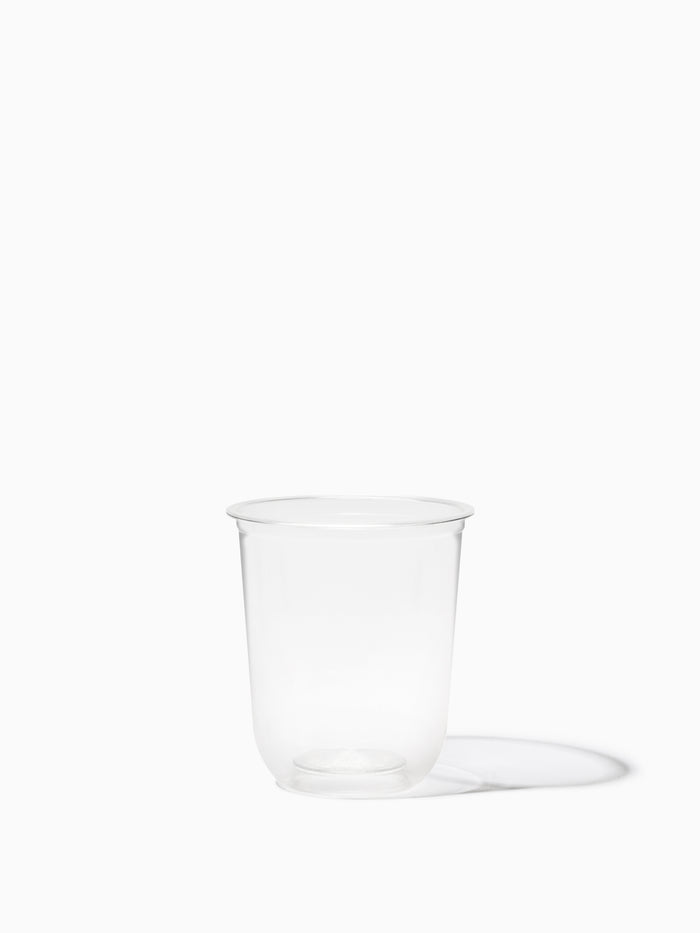 NATURAL 8oz Rounded Bottom Compostable Arc Cup