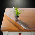NECAUX Clear PVC Table Cover Protector 24 x 87 Inch 1.5mm Thick