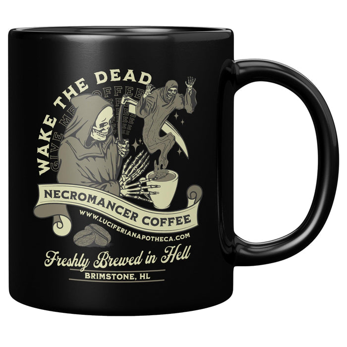 Necromancer Coffee Mug - The Luciferian Apotheca