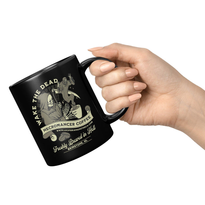 Necromancer Coffee Mug - The Luciferian Apotheca