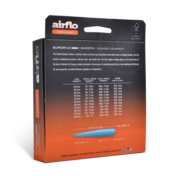 *New* Airflo Superflo Max Scandi Compact - Float