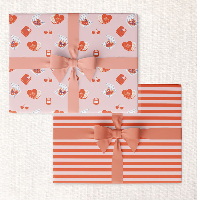 night in together double-sided wrap