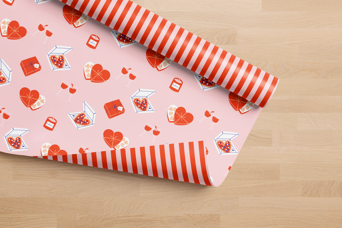 night in together double-sided wrap