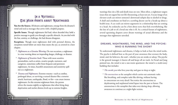Nightmares: the Dark Side of Dreams and Dreaming Hardcover