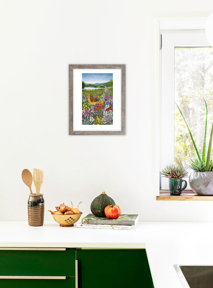 Northeast Native Wildflower Art Print ~Unsigned~
