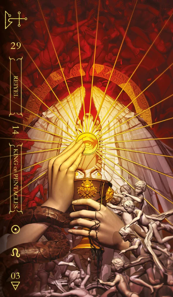 Notoria: Tarot in Light (companion with GOETIA Tarot) Book and Deck
