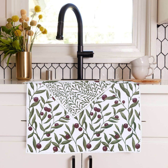 Olives Eco Kitchen Tea Towel Tea Towel - rockflowerpaper