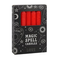 PACK OF 12 RED 'Love' (Chime Candles) SPELL CANDLES - The Luciferian Apotheca