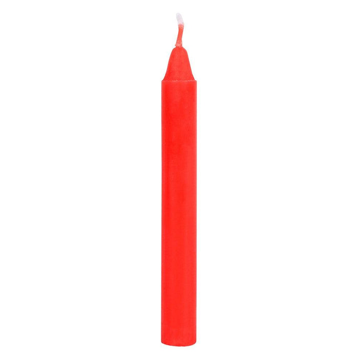 PACK OF 12 RED 'Love' (Chime Candles) SPELL CANDLES - The Luciferian Apotheca