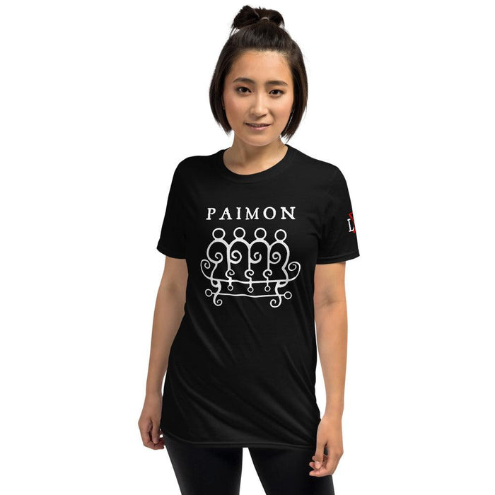 PAIMON Goetia Demon Sigil Short-Sleeve Unisex T-Shirt - The Luciferian Apotheca